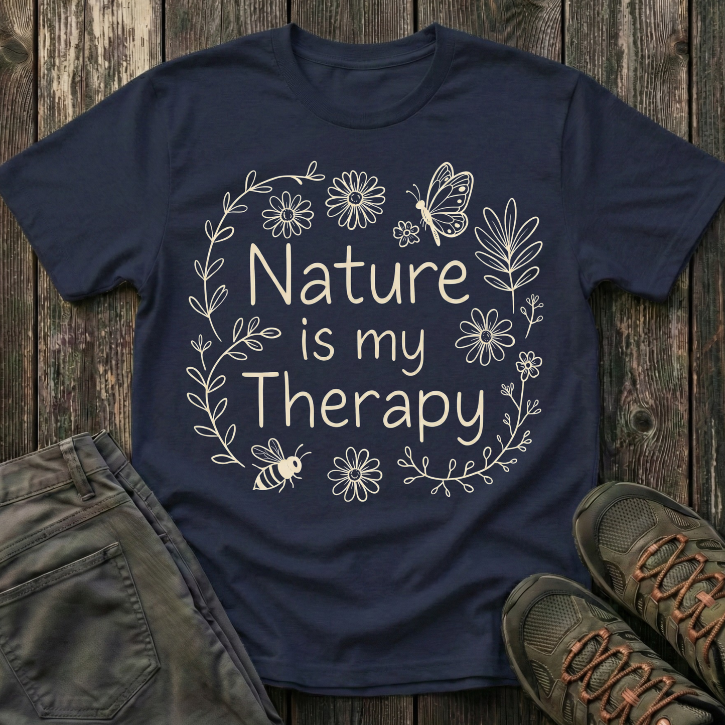 Nature Is My Therapy T-shirt