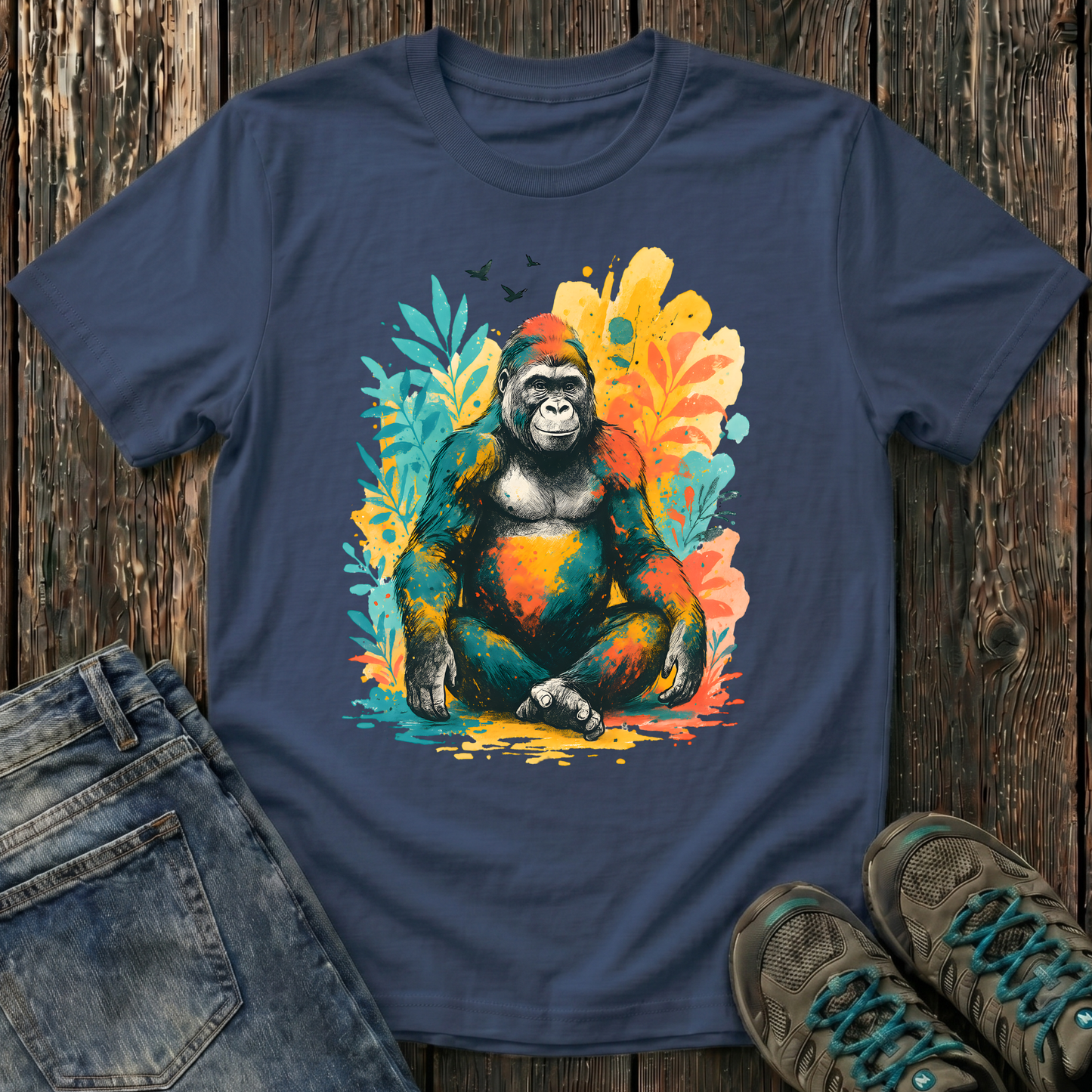 Children's Glowing Gorilla T-shirt