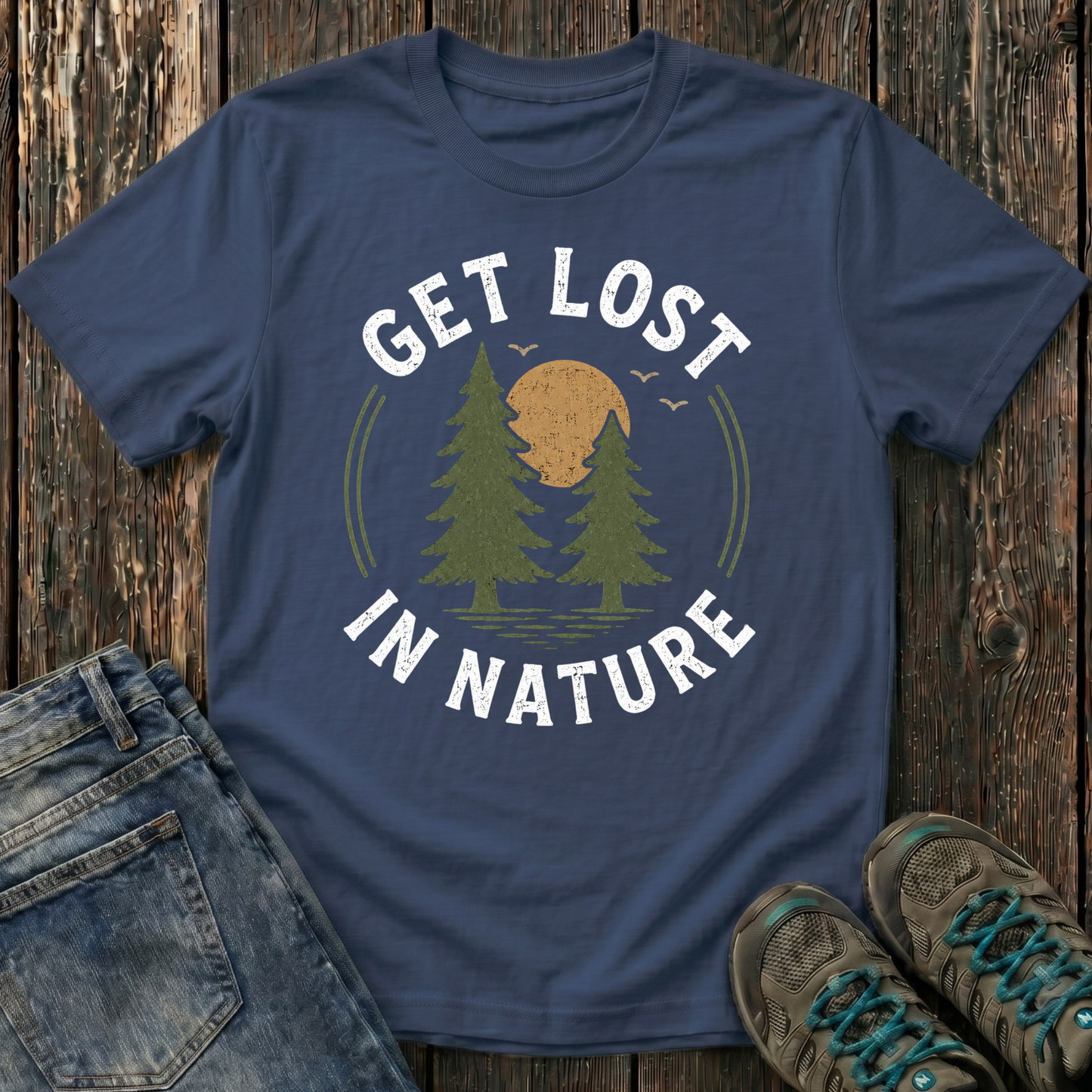 Children's Get Lost In Nature T-shirt