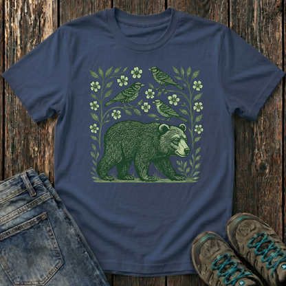 Children's Forest Bear And Friends T-shirt