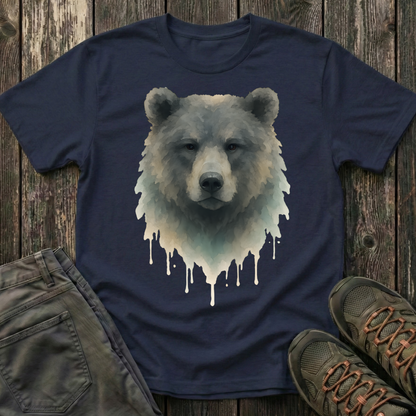 Watercolor Bear Portrait T-shirt