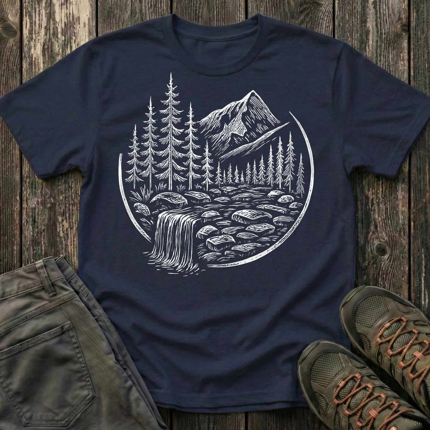 Whitescale River Escape T-shirt
