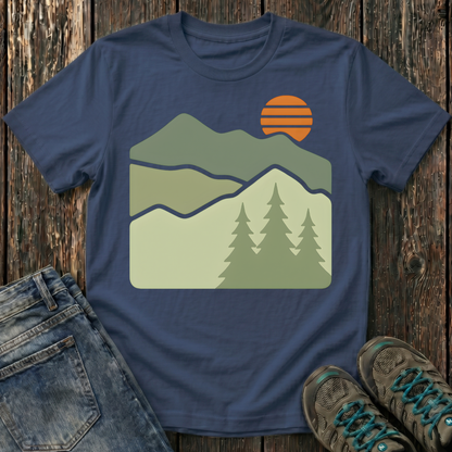 Children’s Retro Sun Rising T-shirt