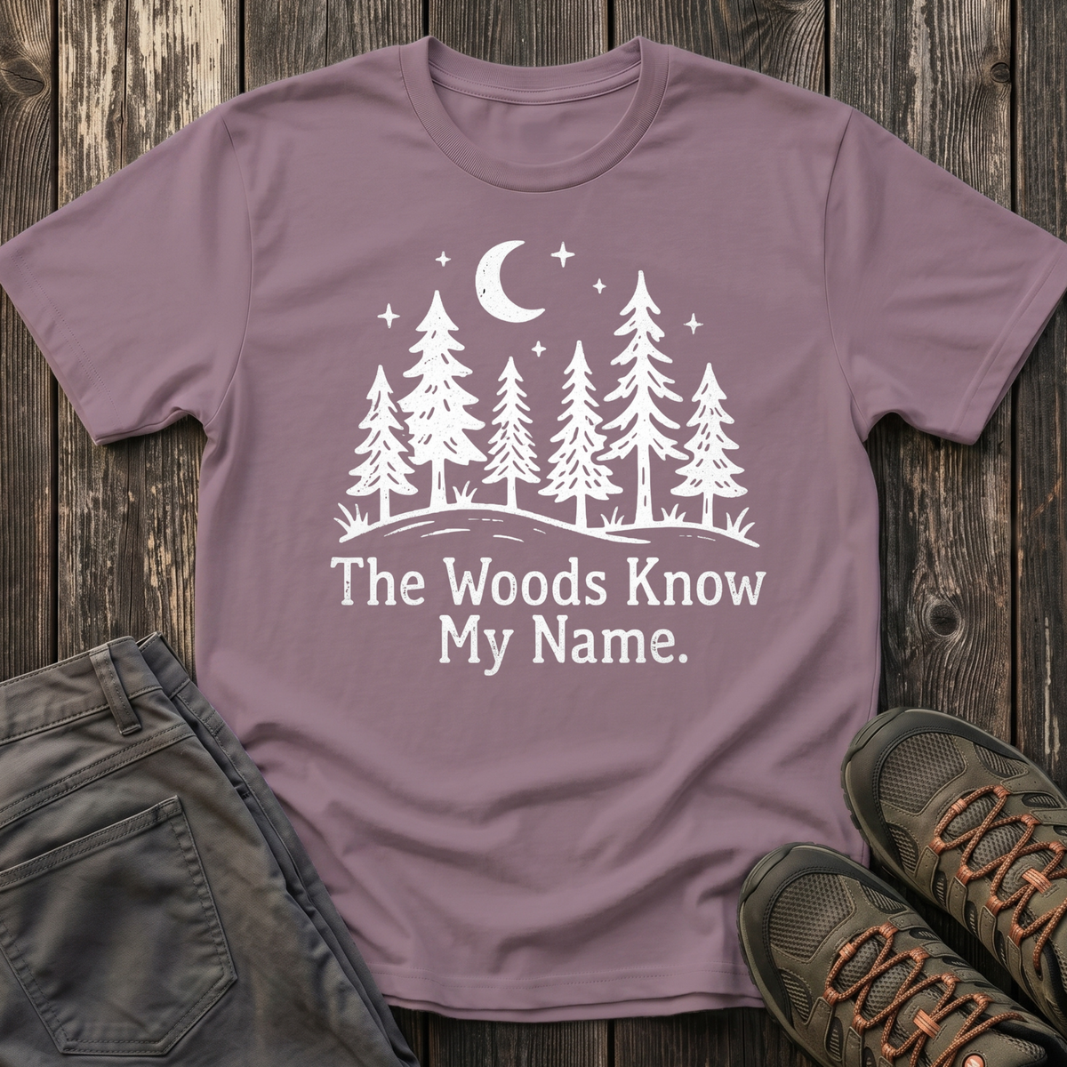The Woods Know My Name T-shirt