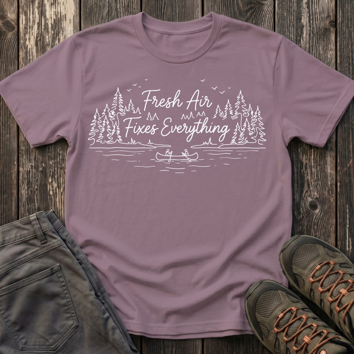 Fresh Air Fixes Everything T-shirt