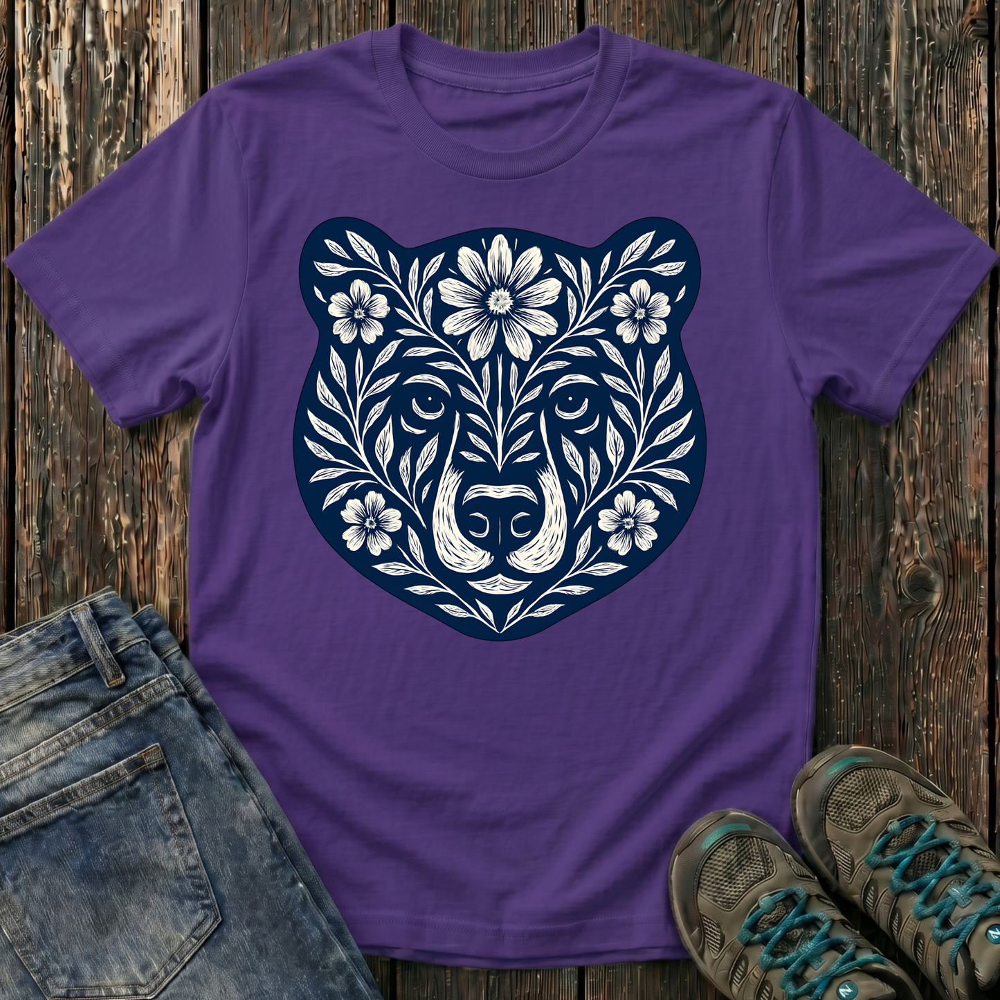 Children's Blooming Bear T-shirt