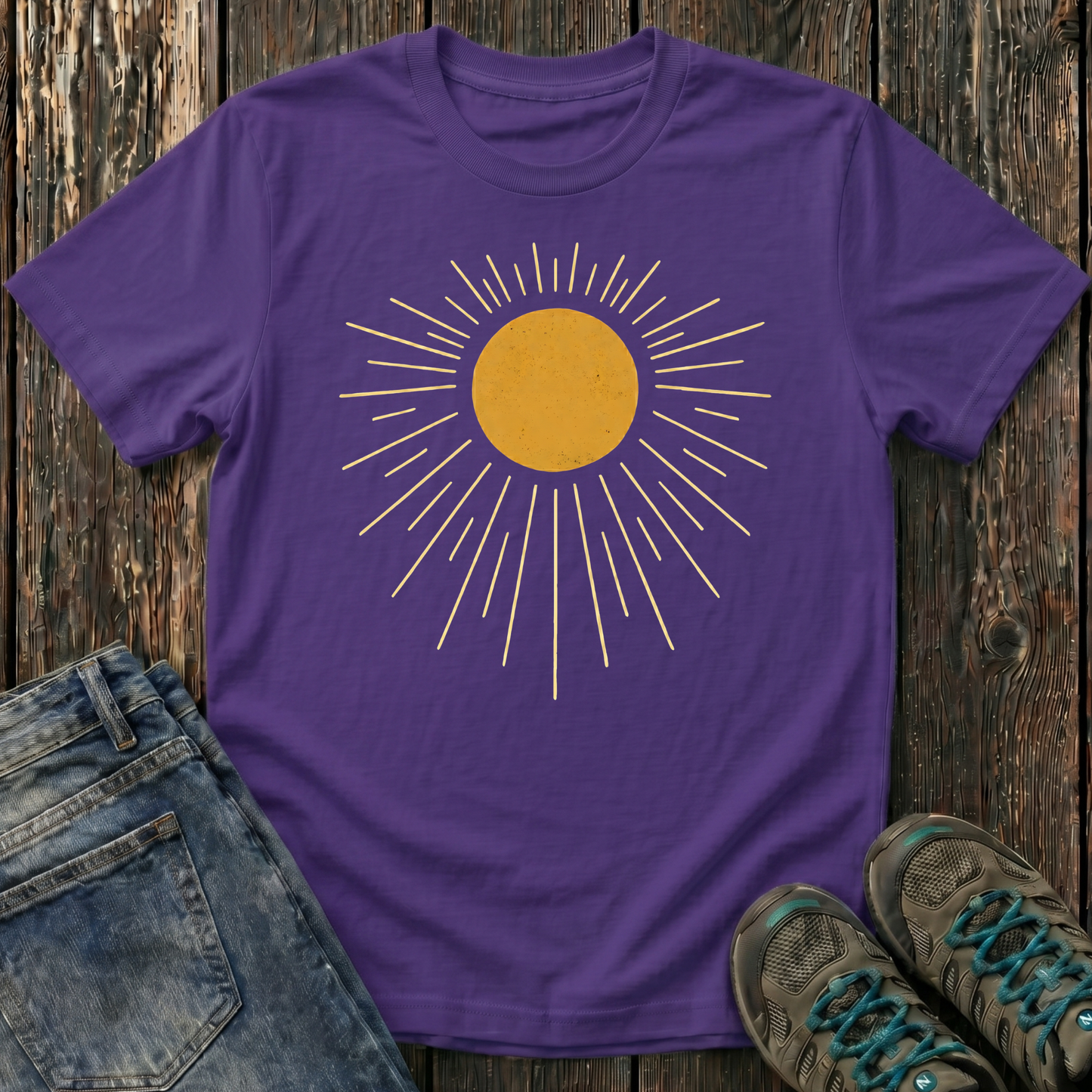 Children's Vintage Sunburst T-shirt