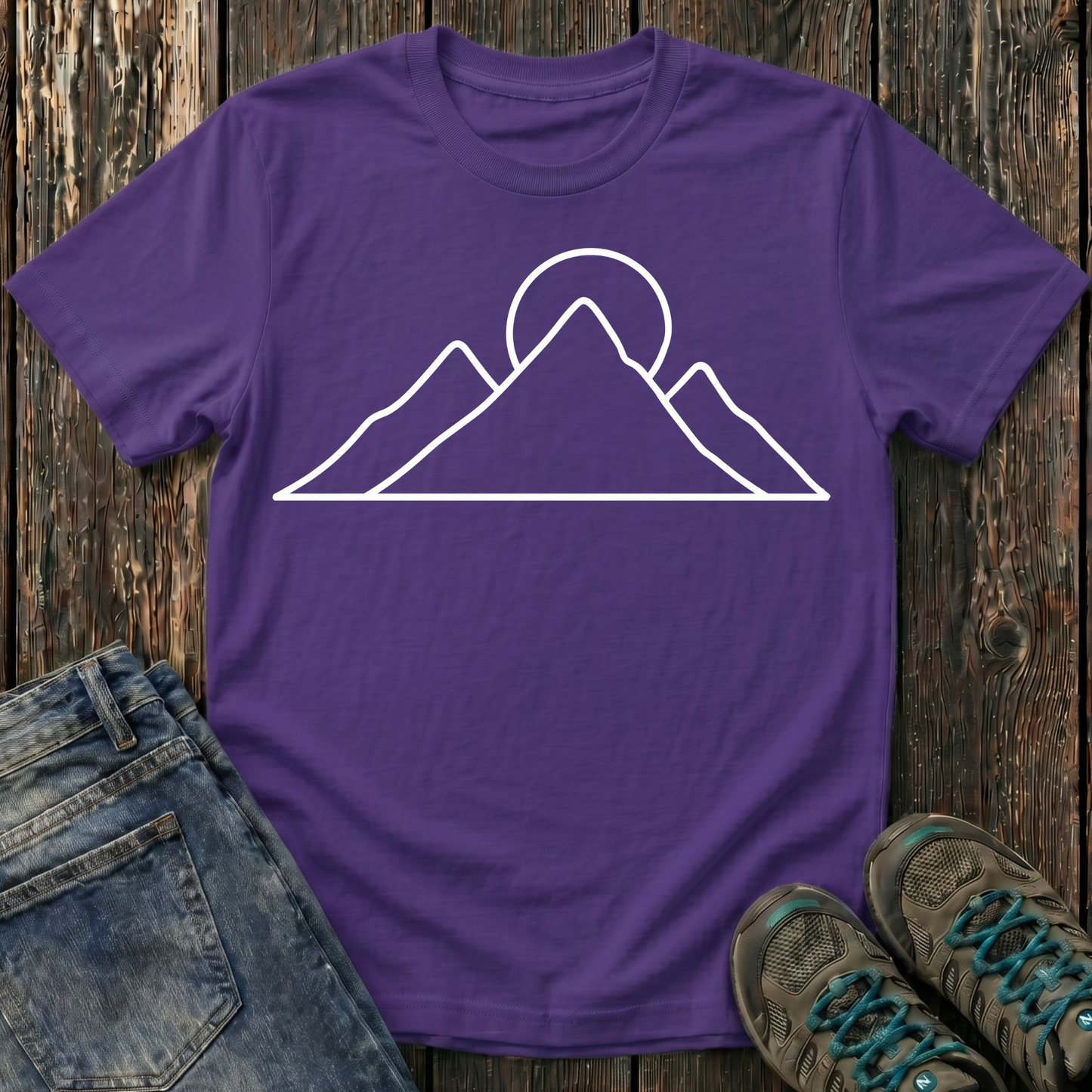 Children's Simple Sunrise T-shirt