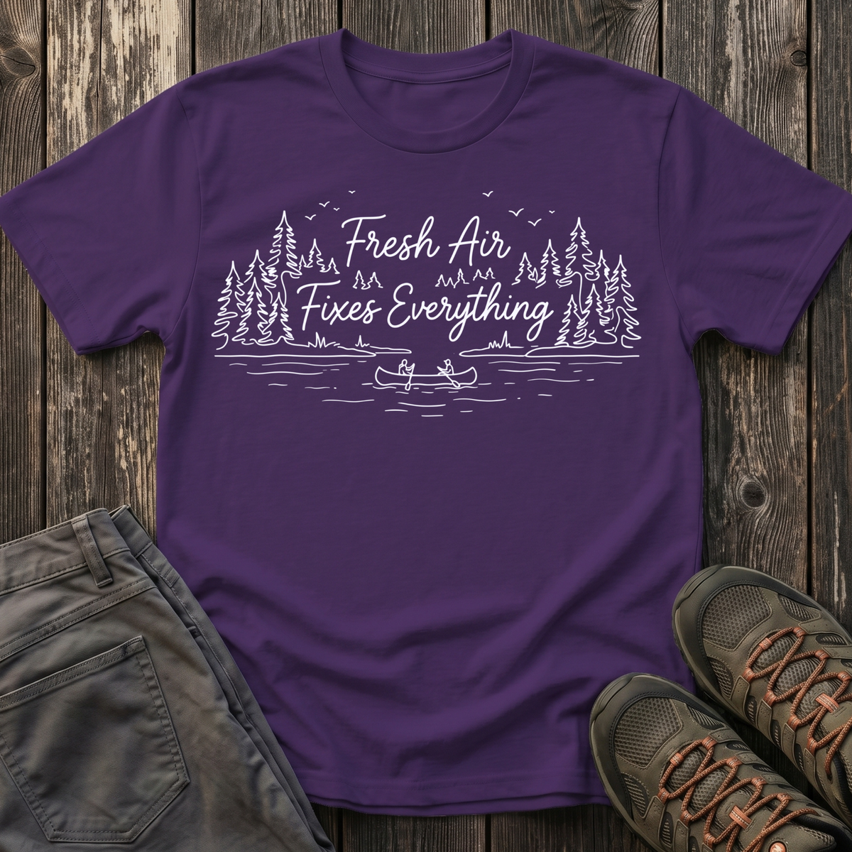 Fresh Air Fixes Everything T-shirt