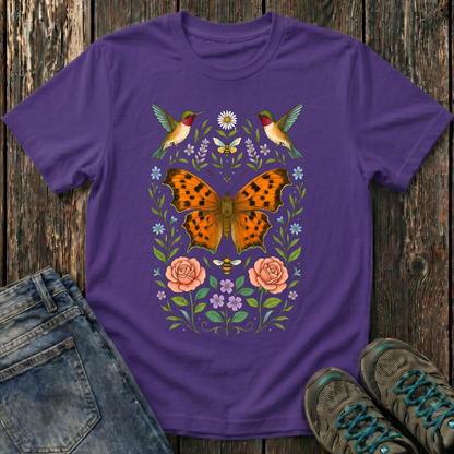Children's Butterfly And Friends T-shirt