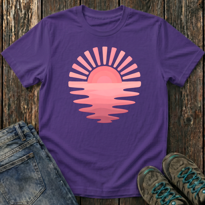 Children’s Melting Pink Sunset T-shirt