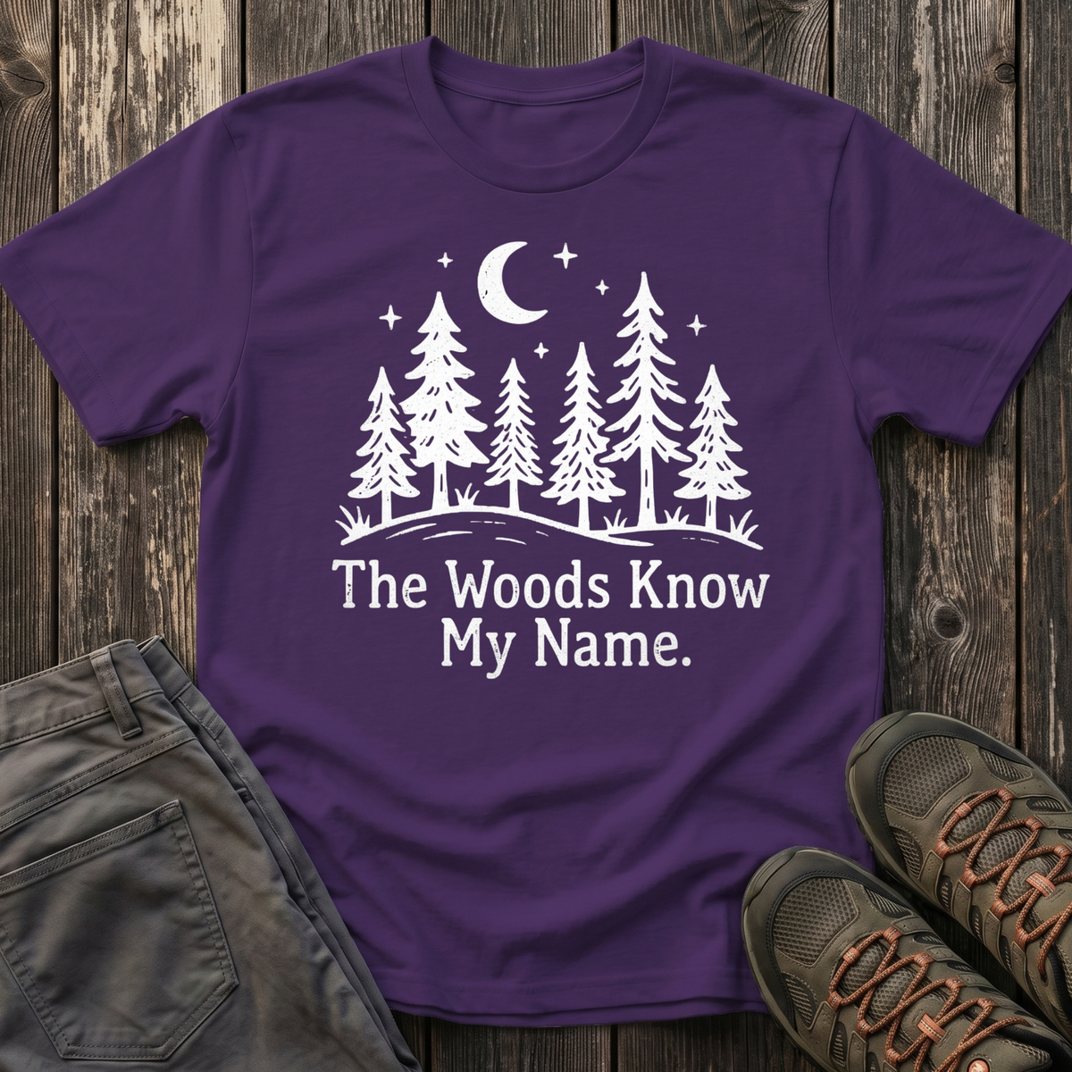 The Woods Know My Name T-shirt