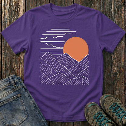 Children’s Mountains at Sunset T-shirt