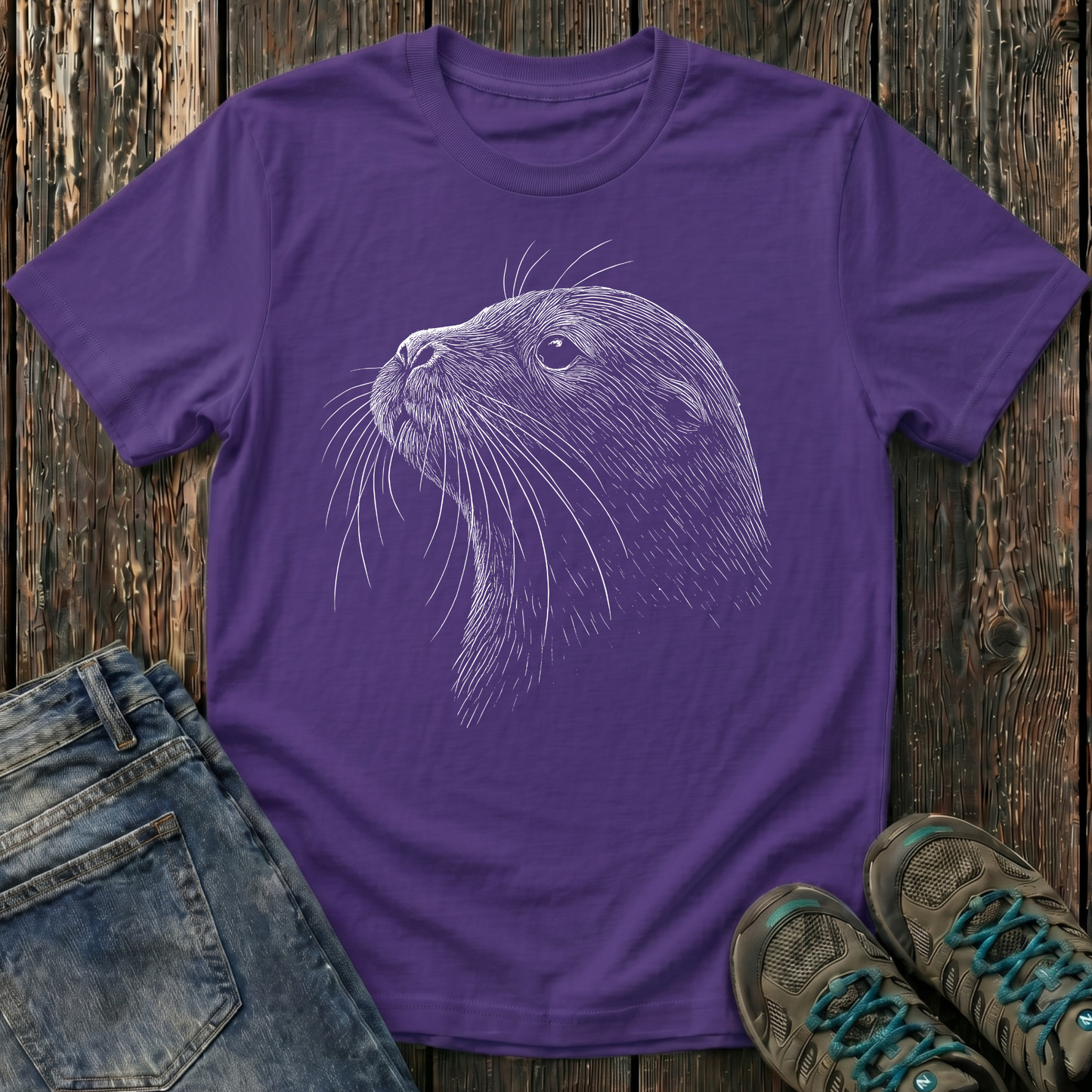 Children's Sea Lion Portrait T-shirt