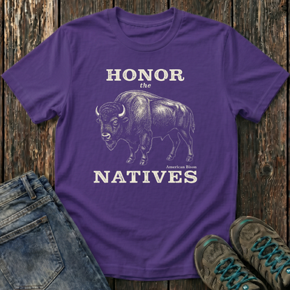 Children's Honor The Natives Bison T-shirt