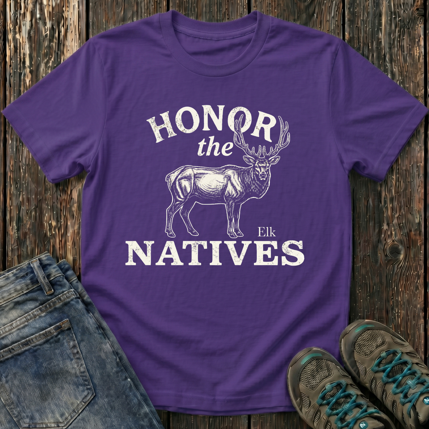 Children's Honor The Natives Elk T-shirt