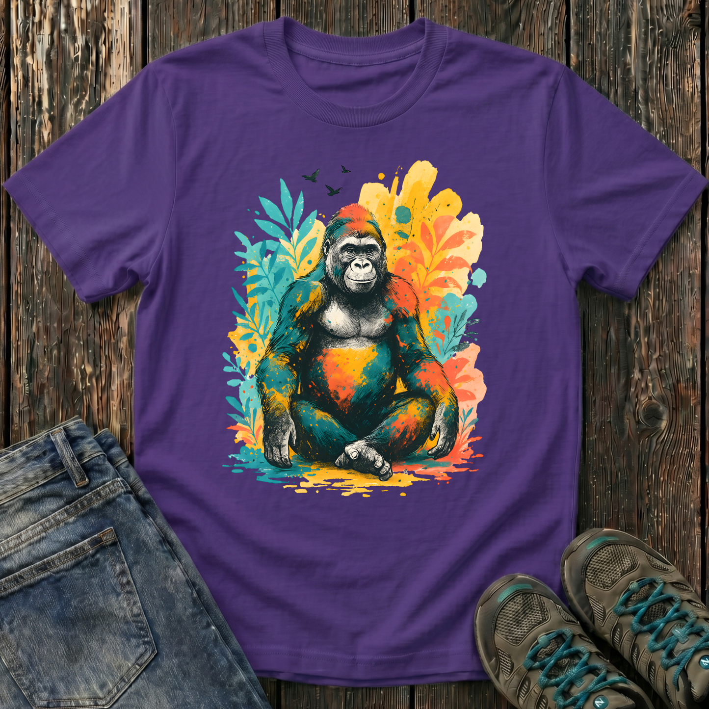 Children's Glowing Gorilla T-shirt