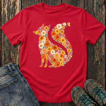 Children's Blooming Fox T-shirt