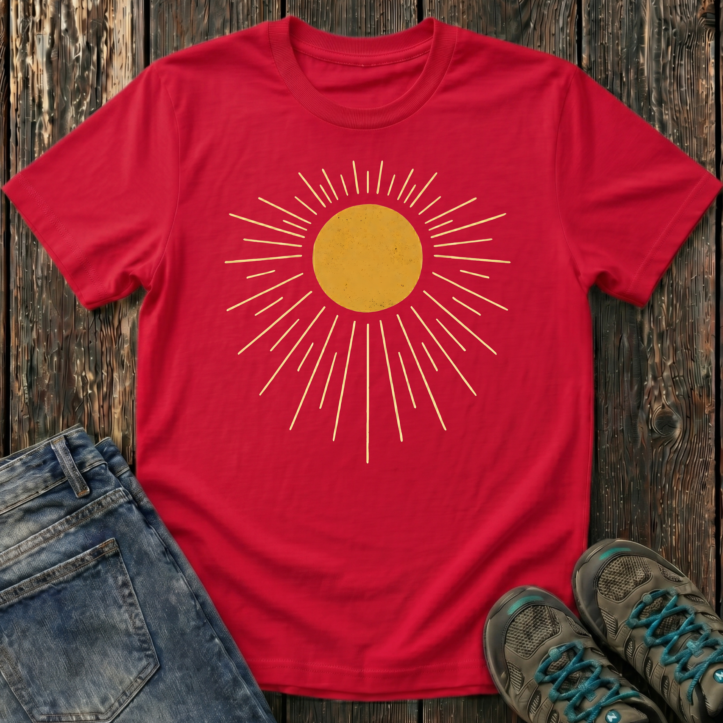 Children's Vintage Sunburst T-shirt