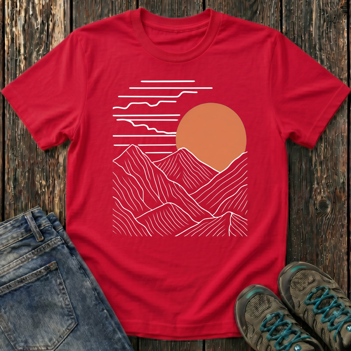 Children’s Mountains at Sunset T-shirt