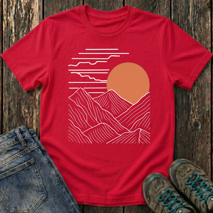 Children’s Mountains at Sunset T-shirt