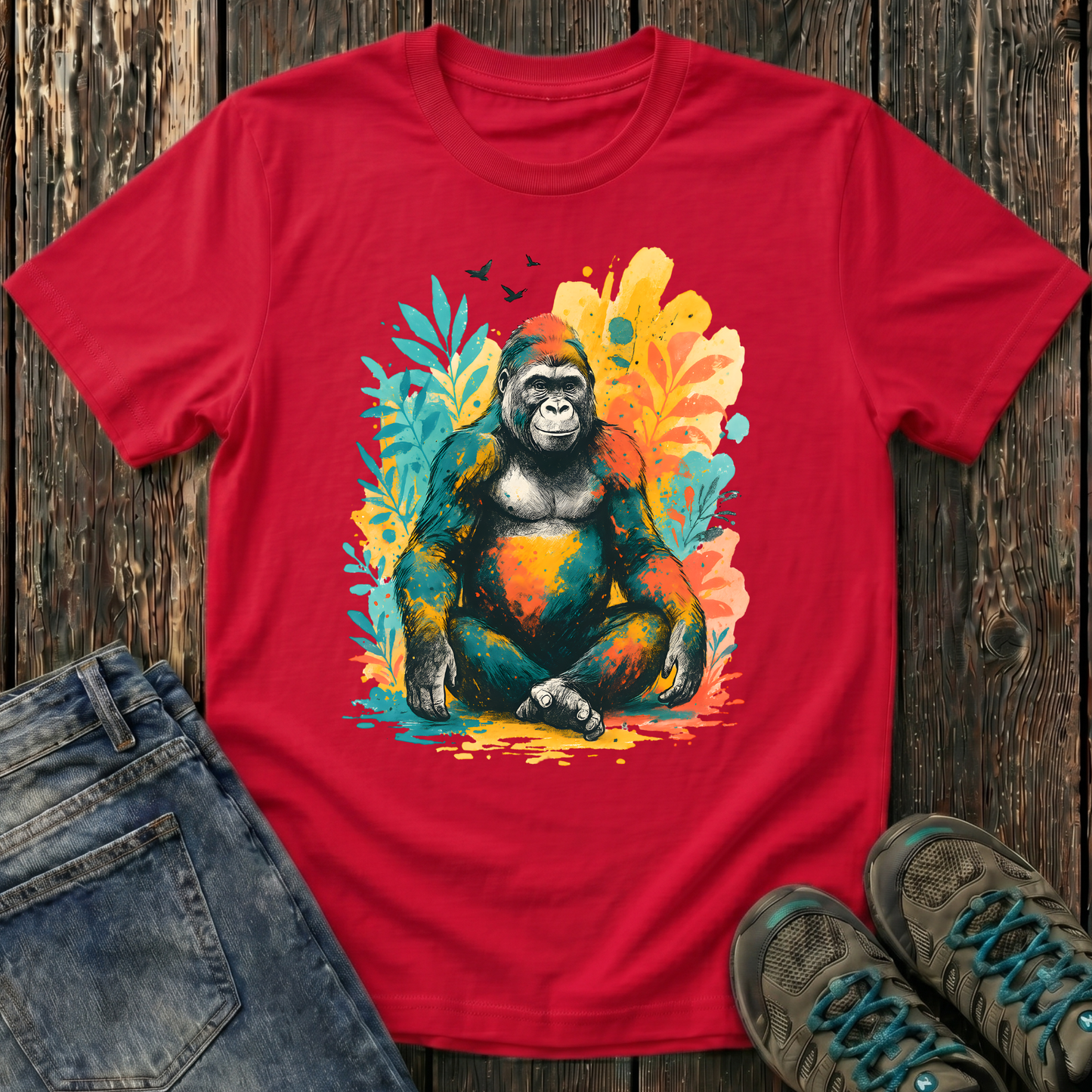 Children's Glowing Gorilla T-shirt