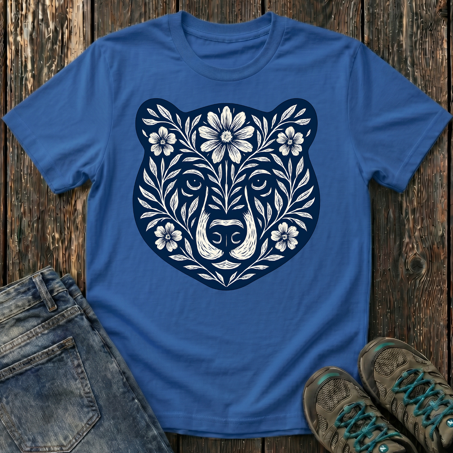 Children's Blooming Bear T-shirt
