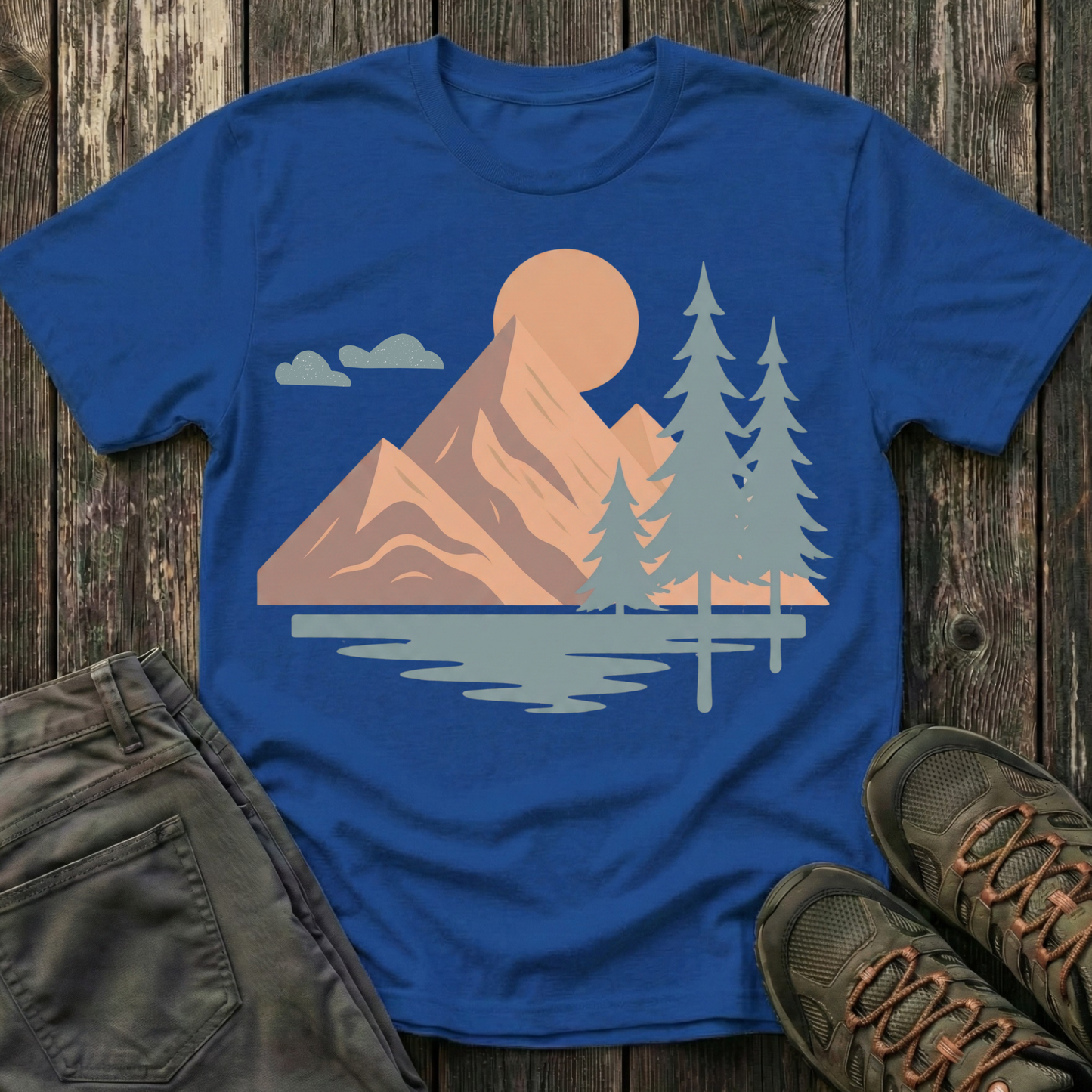 Mountain Landscape Serenity T-shirt