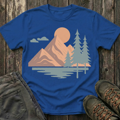 Mountain Landscape Serenity T-shirt