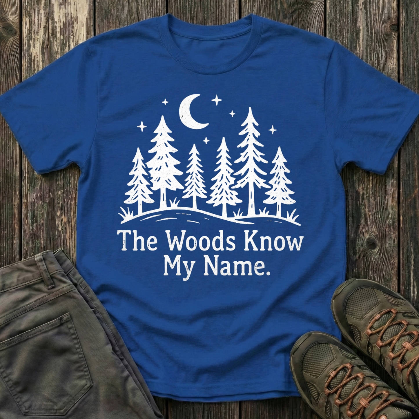 The Woods Know My Name T-shirt