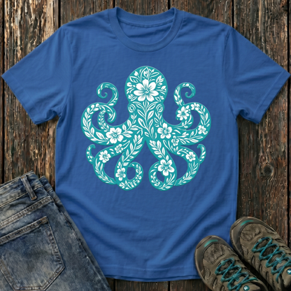 Children's Blooming Octopus T-shirt