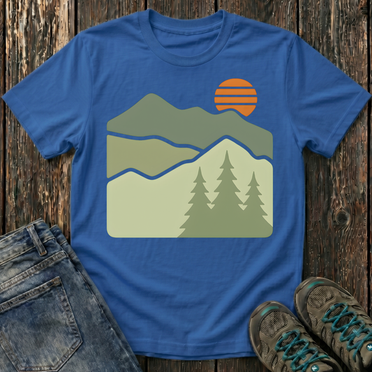 Children’s Retro Sun Rising T-shirt
