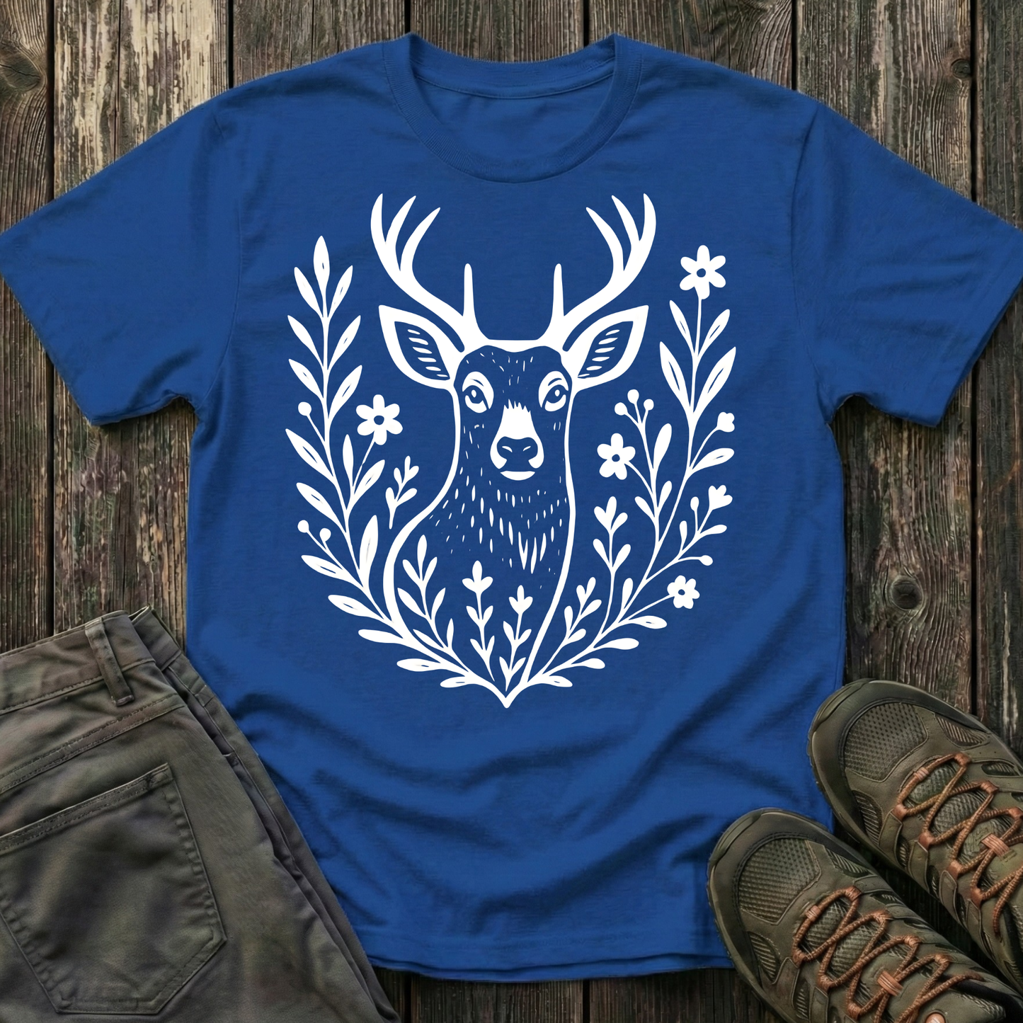 Deer Portrait T-shirt