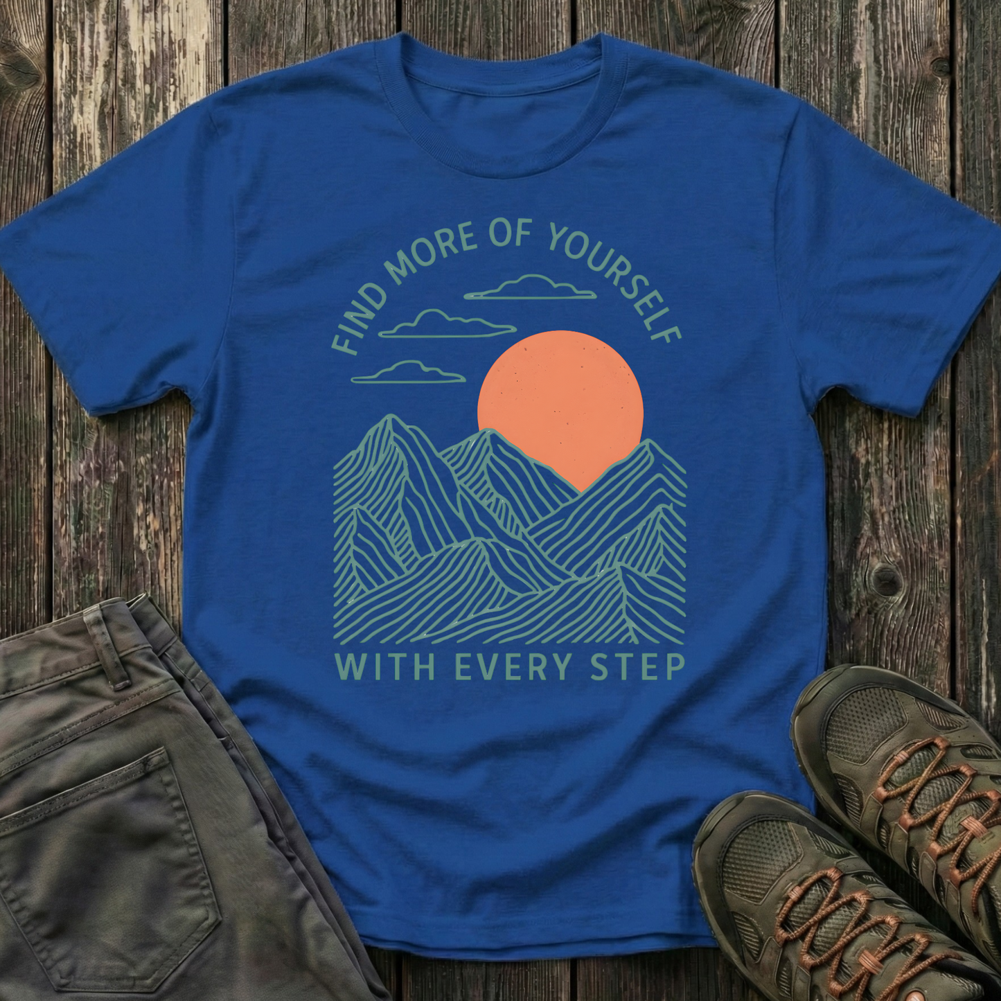 Find Yourself With Every Step T-shirt