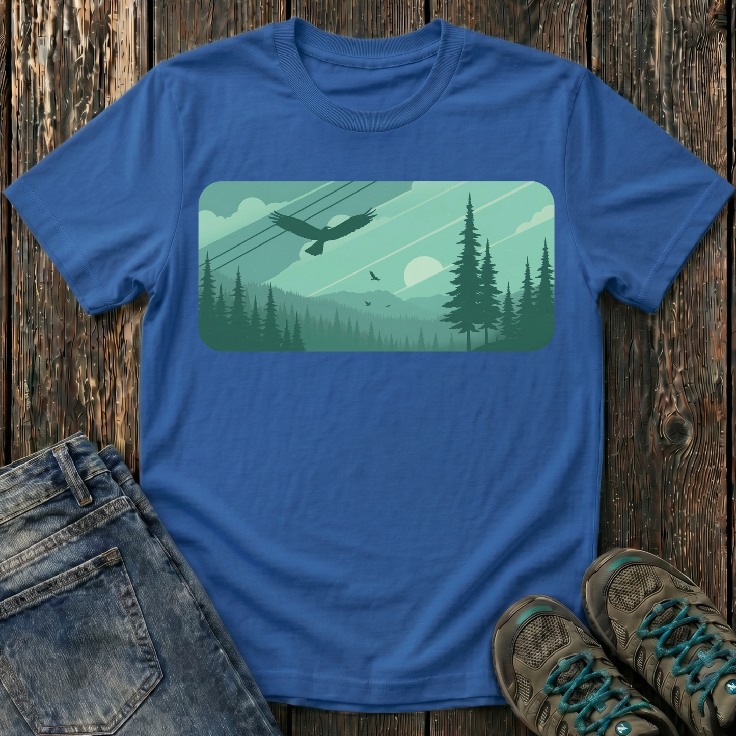 Children's Soaring Above the Pines T-shirt