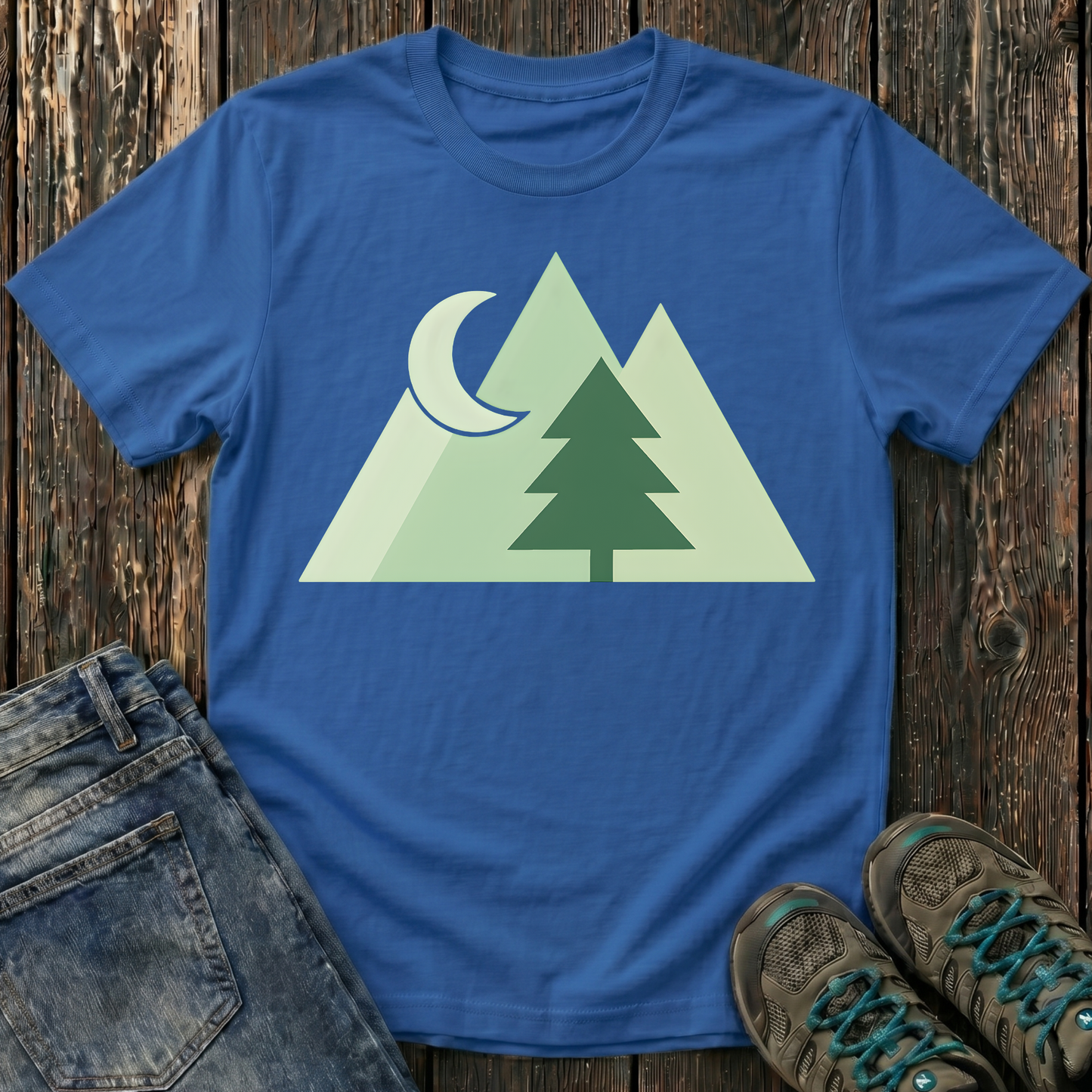 Children's Greenscale Mountains T-shirt