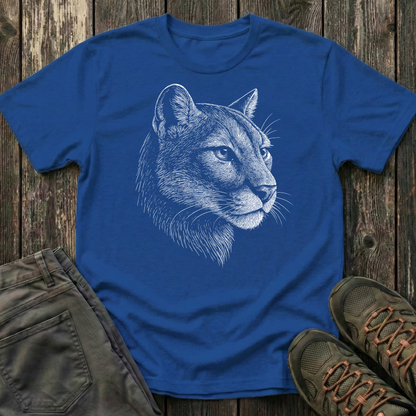 Mountain Lion Portrait T-shirt