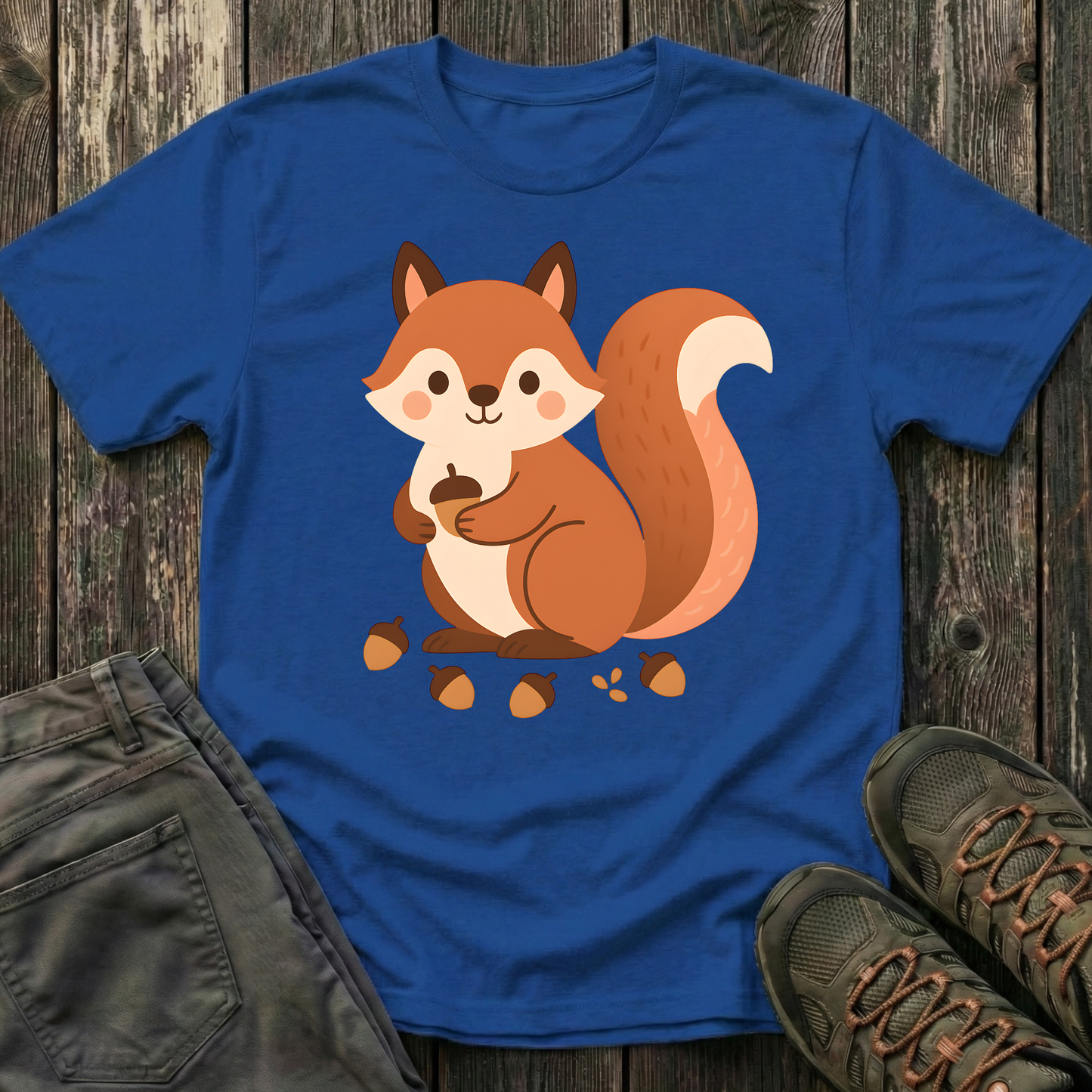 Happy Little Squirrel T-shirt