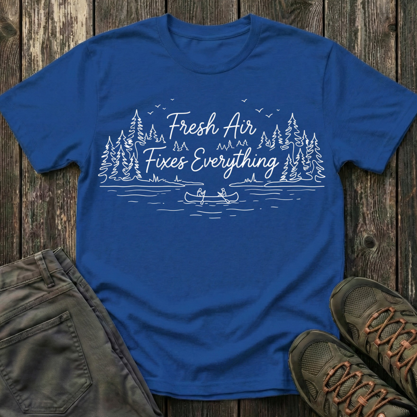 Fresh Air Fixes Everything T-shirt