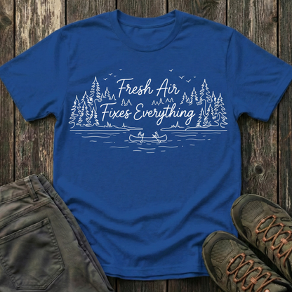 Fresh Air Fixes Everything T-shirt