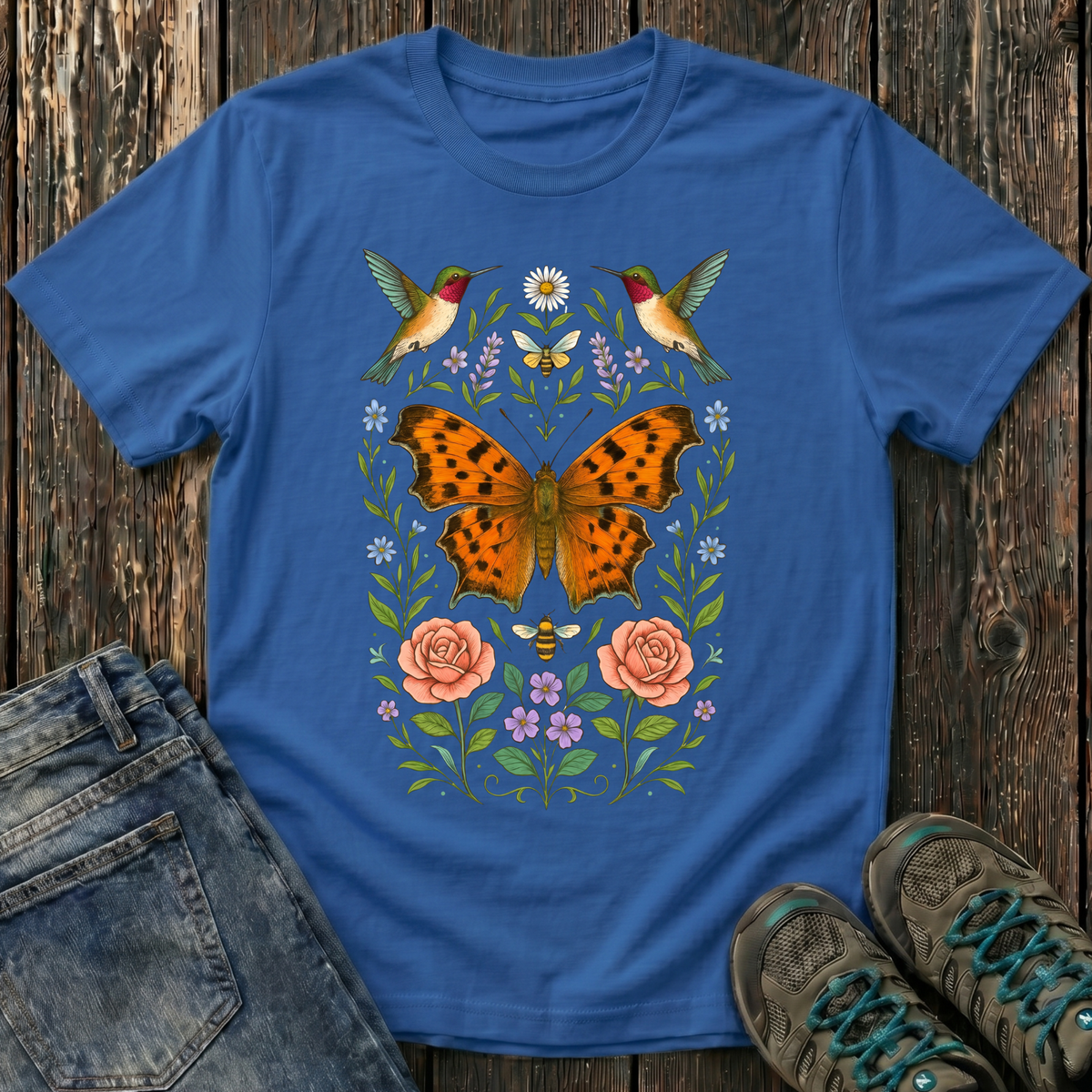 Children's Butterfly And Friends T-shirt