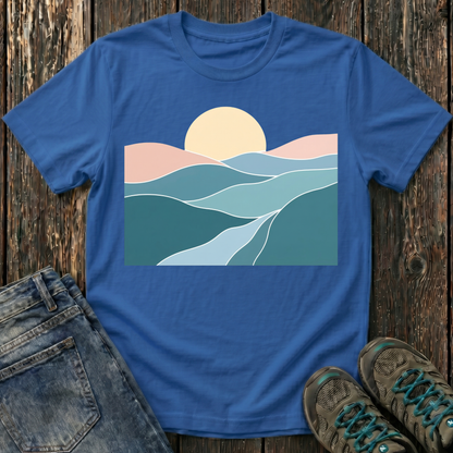 Children’s Sunset Over Rolling Hills T-shirt
