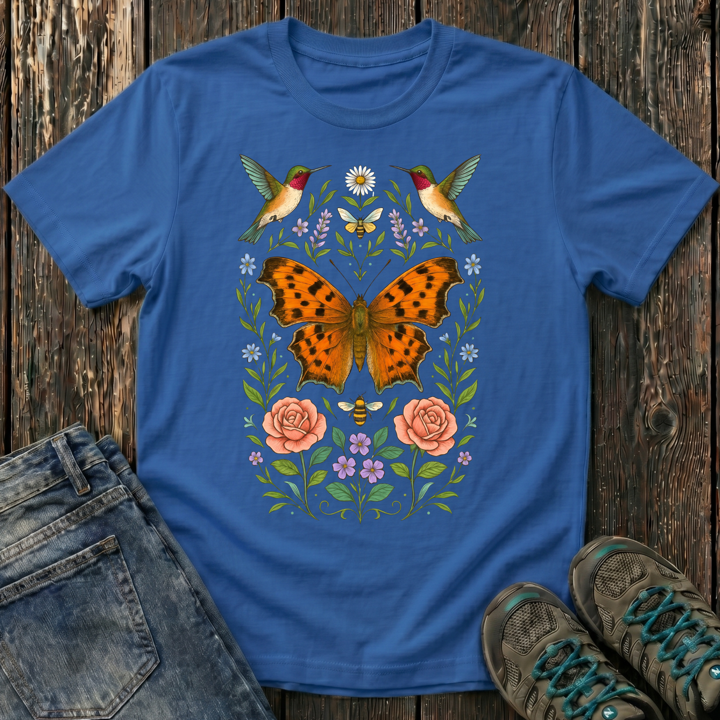 Children's Butterfly And Friends T-shirt