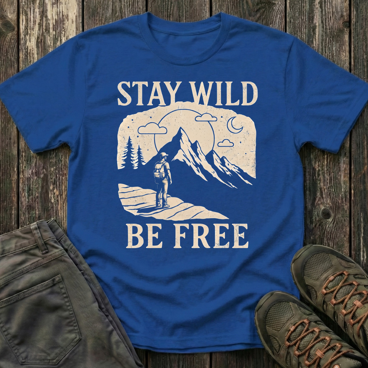 Stay Wild & Be Free Men's T-shirt