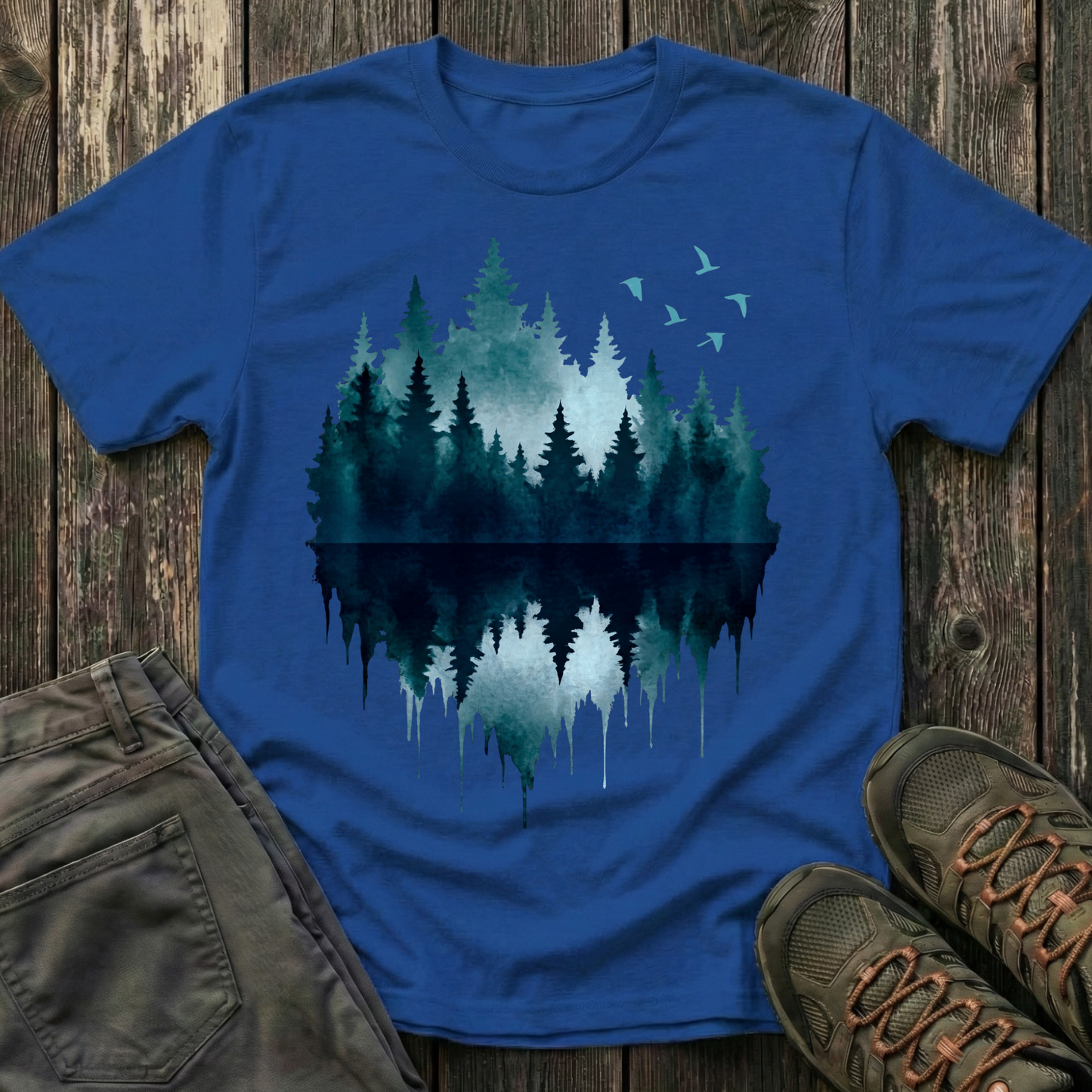 Ink Drip Forest T-shirt
