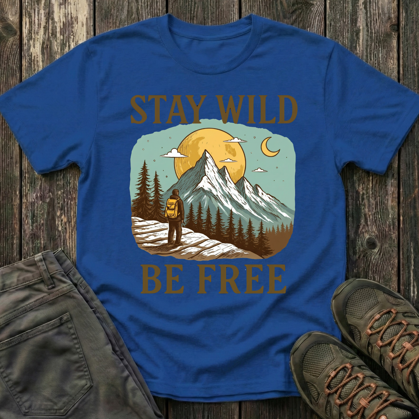 Stay Wild & Be Free Men's T-shirt