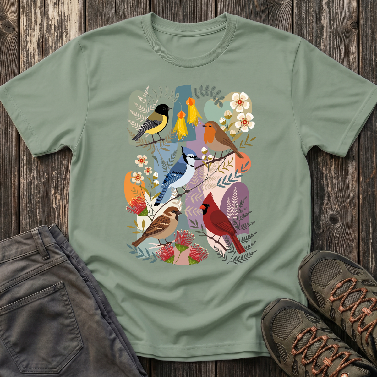 Bird Party T-shirt