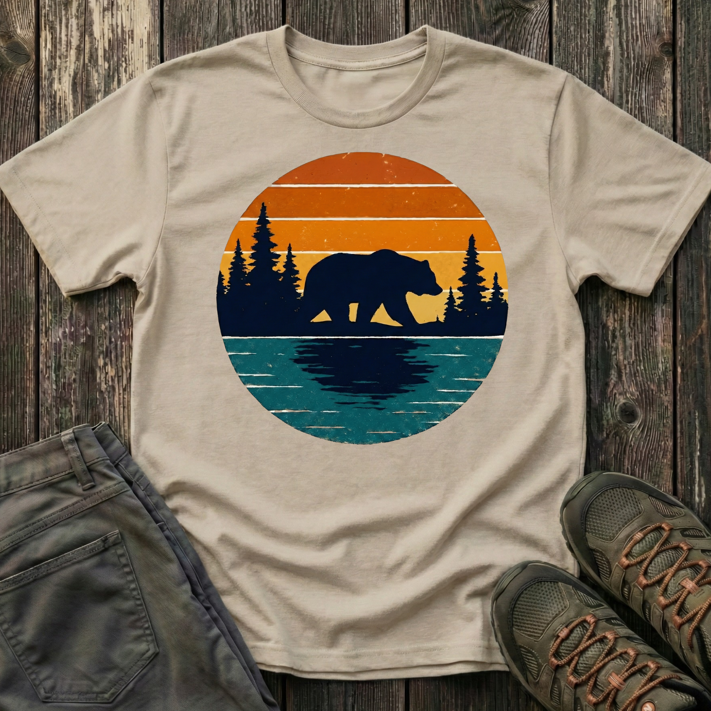 Golden Hour Bear T-shirt