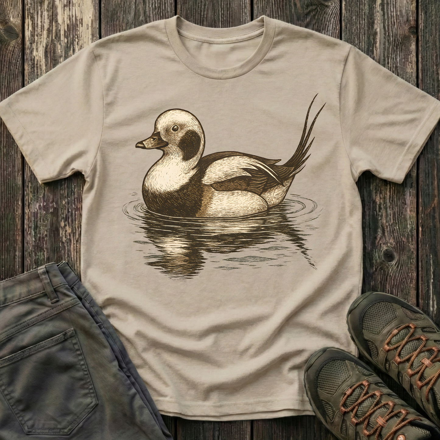 Duck Serenely Swimming T-shirt