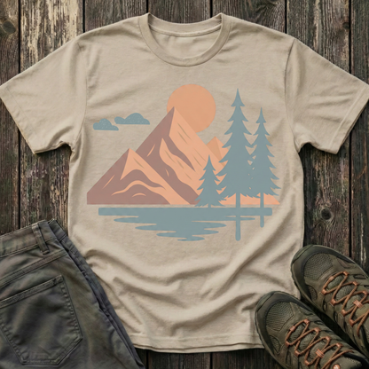 Mountain Landscape Serenity T-shirt